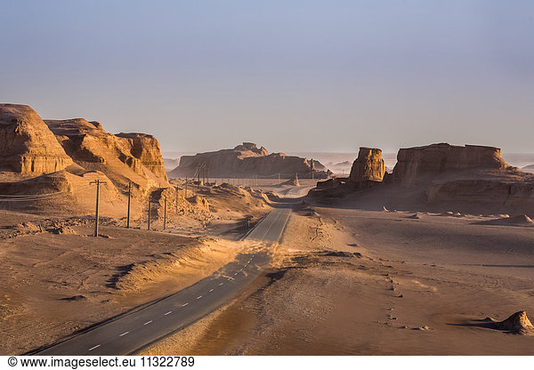 Iran Near Kerman City Kalout region.
