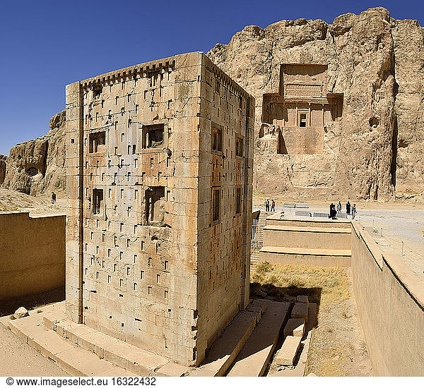 Iran  Persien  Rostam  Naqsh-e Rustam  UNESCO-Weltkulturerbe  Kaaba-ye Zardosht