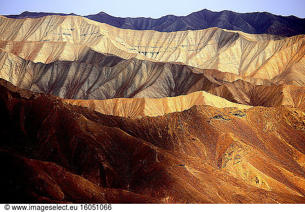 Iran  Provinz Kerman  Berge der Wüste Lut
