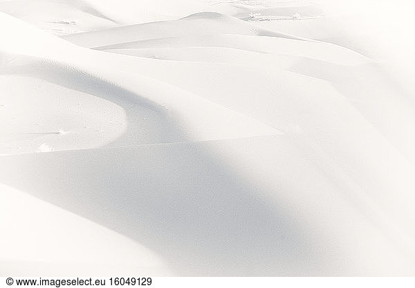 Iran  Qom Province  Salt dunes of Namak Lake