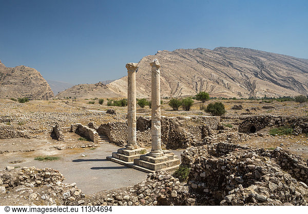 Iran Ruins of Bishapur City