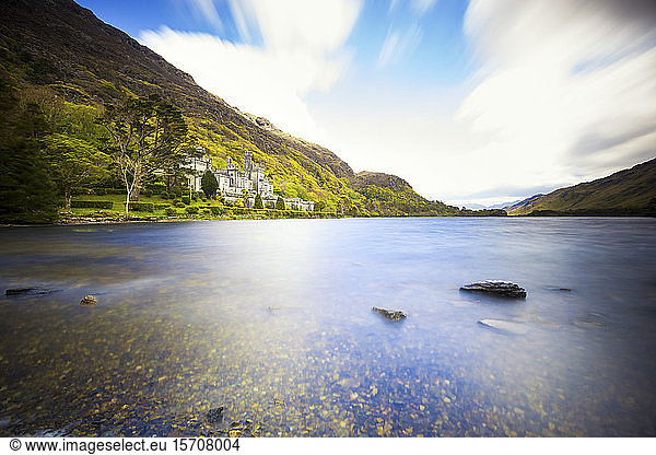Ireland  Long exposure of clear lake
