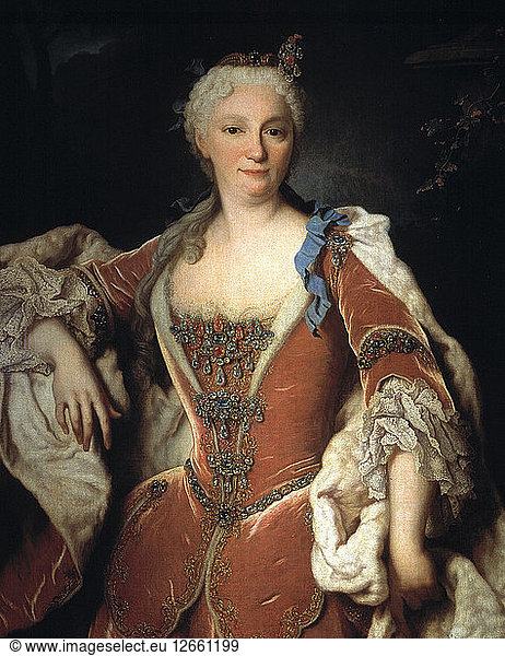 Isabel de Farnesio (1692-1766)  second wife of Felipe V.