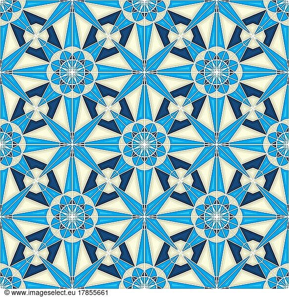 Islamische geometrische nahtlose Vektor-Muster