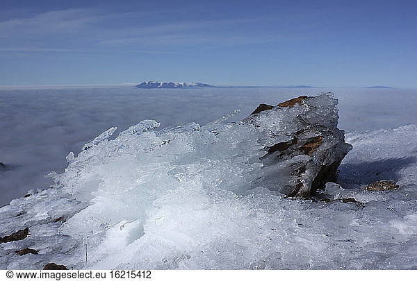Island  Halbinsel Snaefells  Gletscher