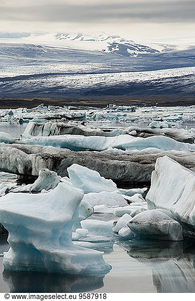 Island  Jokurlsarlon  Gletschersee