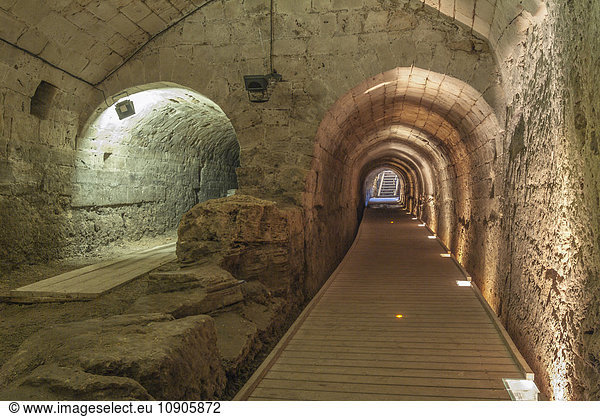 Israel  Acre  Templars Tunnel