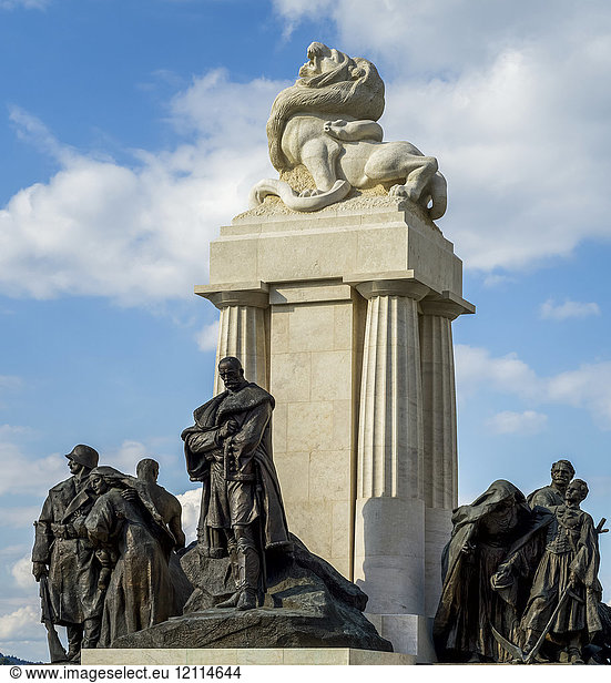 Istvan-Tisza-Statue; Budapest  Budapest  Ungarn