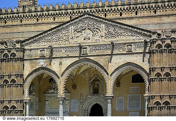 Italien  Italia  Sizilien  Palermo  Dom  Cathetrale  Dom von Palermo  Kathedrale  Kathedrale Maria Santissima Assunta  Europa