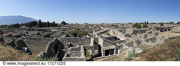 Italien  Kampanien  Pompeji  Ruinen der antiken römischen Stadt