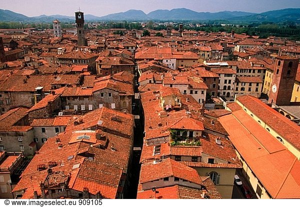 Italien Lucca Toskana