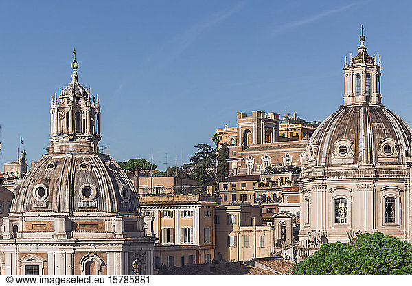 Italien  Rom  Kirche des Allerheiligsten Namens Mariens auf dem Trajan Forum und in Santa Maria di Loreto