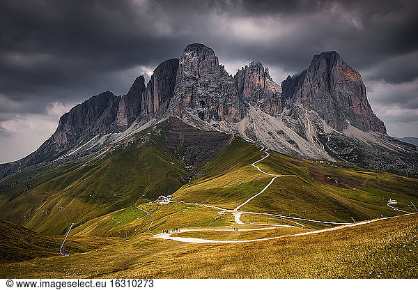 Italien  Südtirol  Langkofelgruppe