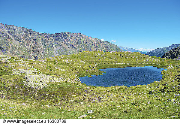 Italien  Südtirol  Schnals  Bergsee
