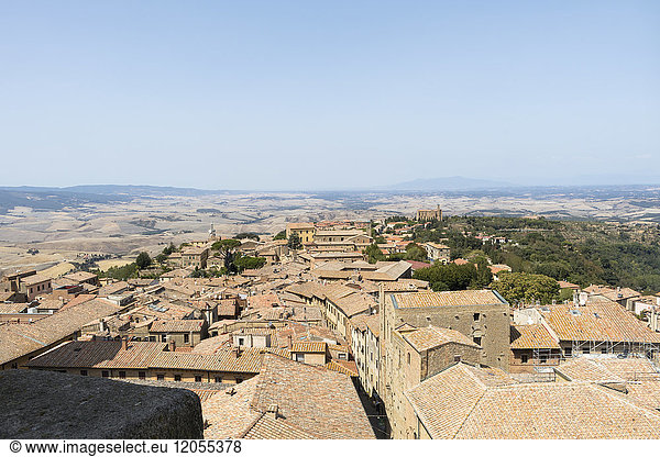 Italien  Toskana  San Gimignano  Stadtbild