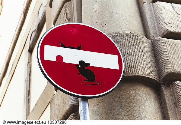 Italy  Florence  funny traffic signal