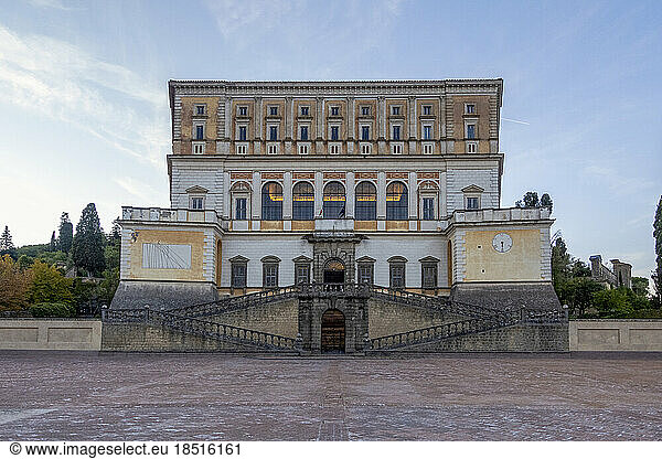 Italy  Lazio  Caprarola  Facade of Villa Farnese