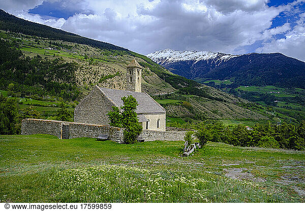 Italy  South Tyrol  Church of Saint Vitus in Tartscher Buhl