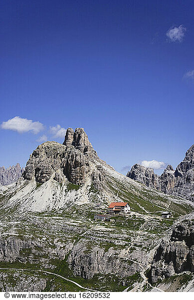 Italy  South Tyrol  Sesten Dolomites  Mountain scenery