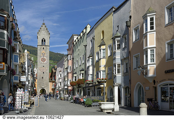 Italy  South Tyrol  Sterzing  Zwoelferturm in the old town