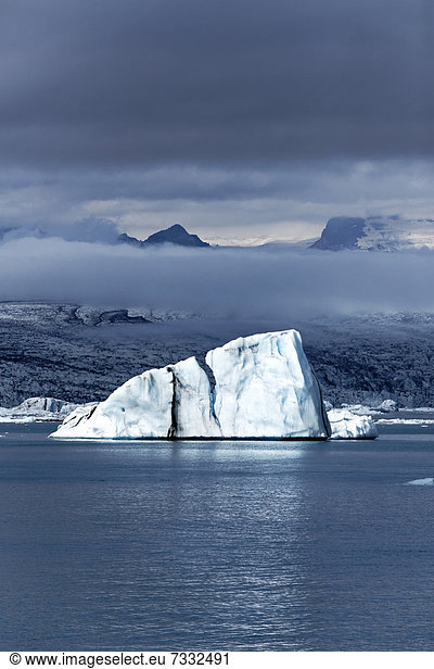 Jökuls·rlÛn-See  Gletscherflusslagune  Südisland  Island  Europa
