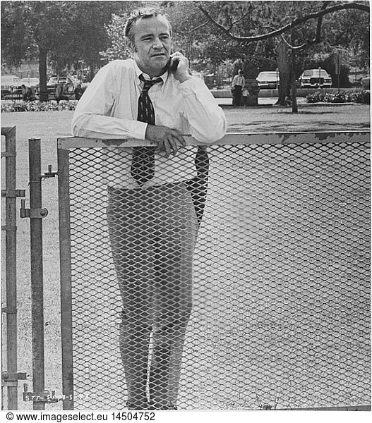 Jack Lemmon  on-set of the Film  Save the Tiger  Paramount Pictures  1973