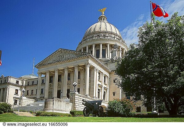 Jackson Mississippi State Capitol Building.