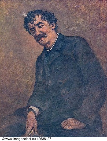 James McNeill Whistler  c1885  (1904). Artist: Mortimer L Menpes.