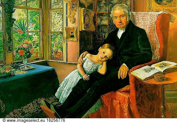 James Wyatt und seine Enkelin