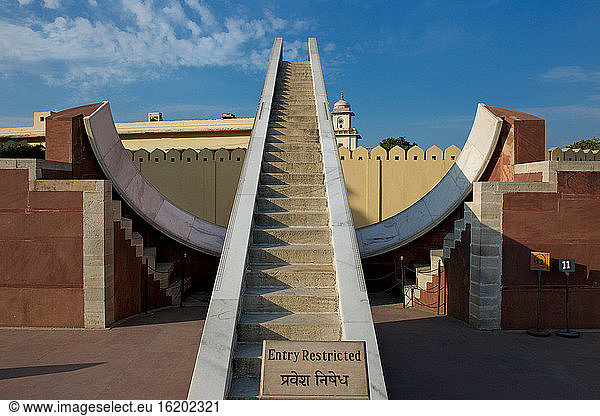 Jantar Mantar  observatories in Jaipur  Rajasthan  India