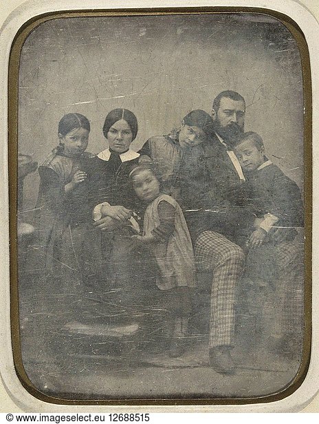 Jean-François Millet and his Family  1854.
