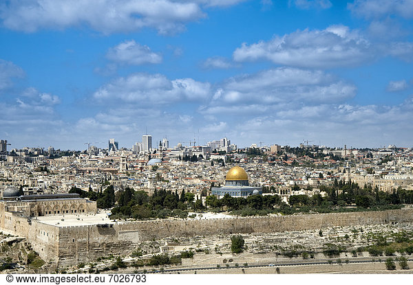 Jerusalem  Hauptstadt  Großstadt  alt
