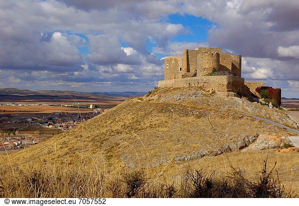 Jerusalem  Hauptstadt  Palast  Schloß  Schlösser  Ritter  Kastilien-La Mancha  Consuegra  Spanien  Toledo Provinz