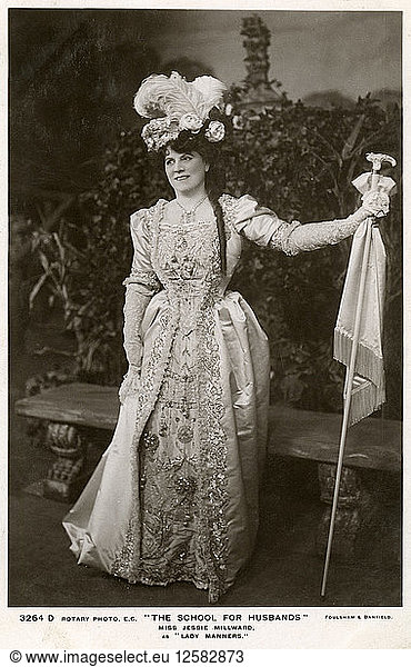Jessie Millward  British actress  c1906.Artist: Foulsham and Banfield