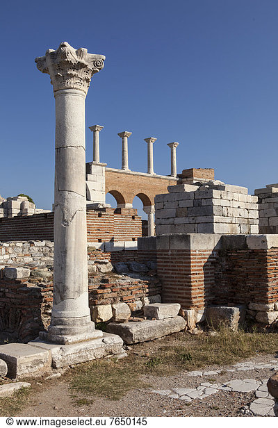 Johannes-Basilika in Selcuk  Ephesos  Ephesus  Türkei