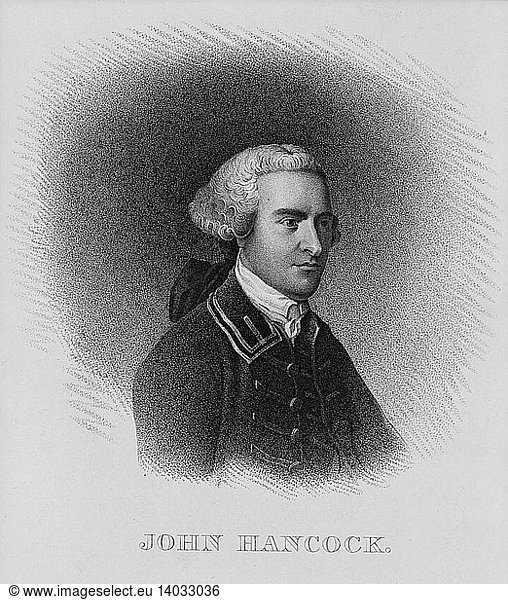 John Hancock  American Patriot