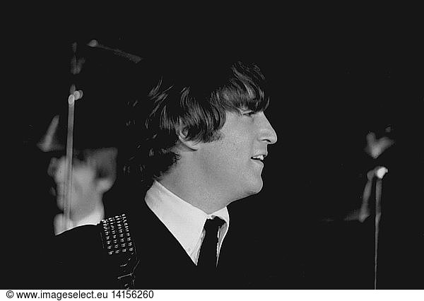 John Lennon  Beatles Concert  1964