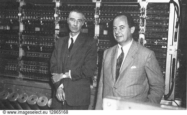 JOHN von NEUMANN (1903-1957).The American (Hungarian-born ...