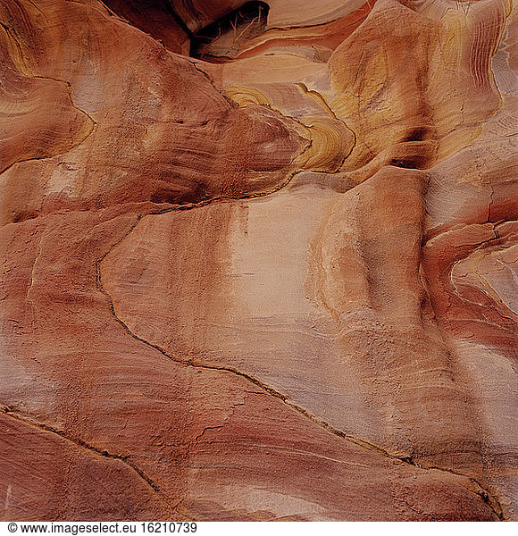 Jordan  Petra  Rock formation  Sediment