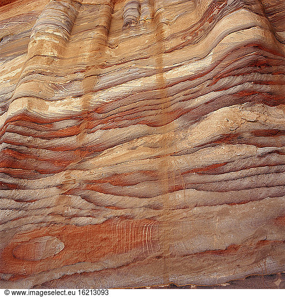 Jordan  Petra  Rock formation  sediment
