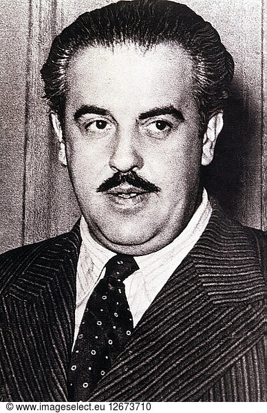 José Antonio Girón de Velasco (1911-1995)  spanischer Politiker  Arbeitsminister in der Regierung Francos?