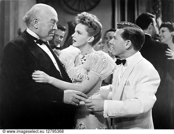 JUDY GARLAND (1922-1969). American singer and actress. In a scene from ...