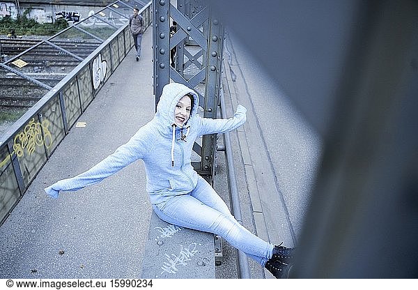 Junge Frau