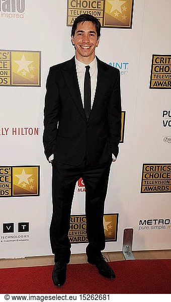 Justin Long arrives at The Critics' Choice Television Awards at The Beverly Hilton Hotel on June 18  2012 in Beverly Hills  California.