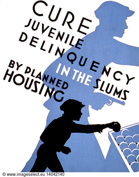 Juvenile Delinquency  FAP Poster  1936
