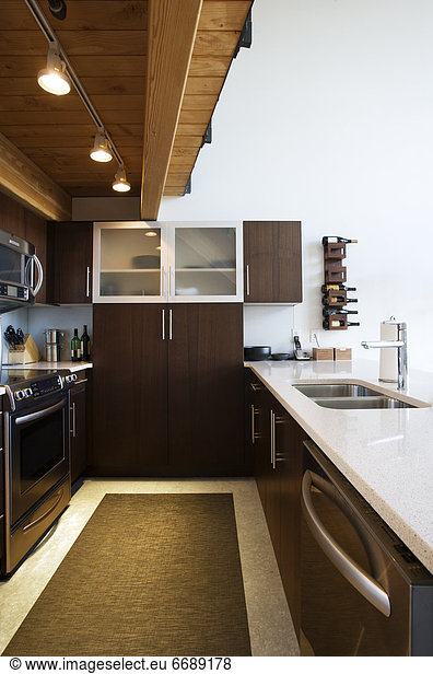 Küche Apartment Effizienz