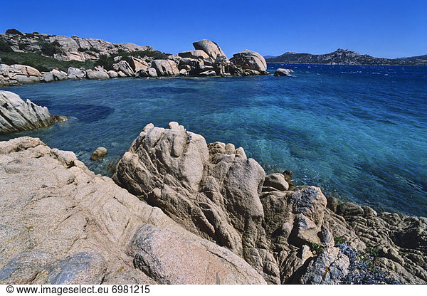 Küste  Italien  Sardinien