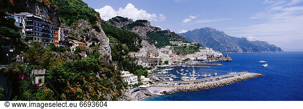 Küste  Stadt  Amalfi