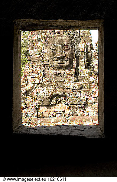Kambodscha  Angkor  Siem Reap  Bayon-Tempel