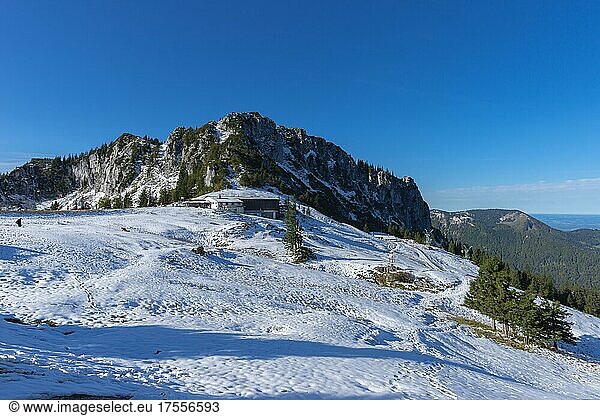 Kampenwand cable car mountain station  Kampenwand  Aschau  Chiemgau  Bavaria  Germany  Aschau  Bavaria  Germany  Europe